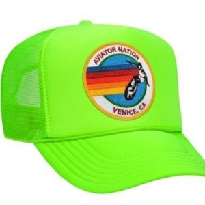 Aviator Nation logo trucker hat